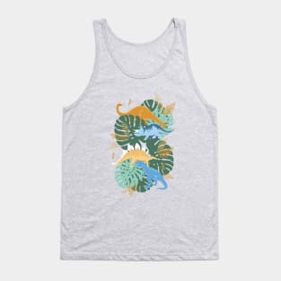 Jungle Dinosaurs Tank Top